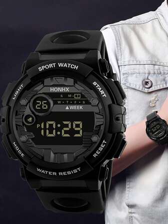 Kids Round Pointer Electronic Watch