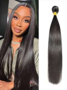 一件直发束人发 8-30 英寸束人发 12A 未加工巴西接发柔软丝滑直发束 - SNatural - 查看 2