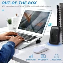 Módem Wifi De Internet Portatil Inalámbrico 4g Estabilida - Negro - Ver 7
