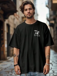 T-Shirt Shirt Streetwear Cute Scared Spider Meme REF 4238 FLUXO FX - màu đen - Xem 6