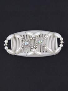 1个发髻造型器，快速发髻造型梳，发夹，简单易用的美发工具，适合女孩和女士，是初学者和学生的理想发饰，适合女性，秋季，旅行，美发工具，女士配饰，美发用品，秋季，头发，发饰，美发工具，美发用品，用品，美容配饰，礼物，旅行，送给女士的礼物，美发用品，圣诞礼物，圣诞礼物，送给女士的圣诞礼物，送给成人的圣诞礼物，送给成人的圣诞礼物，美发用品，成人发饰，发饰，送给女士的礼物创意，美容圣诞礼物，送给女士的礼物，优雅的爪夹 - 彩色 - 查看 18