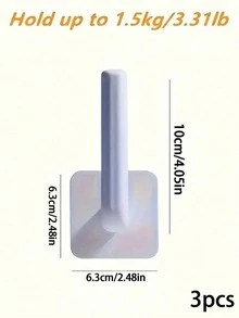 Plastic Hat Storage Hook, Multi-Functional Bathroom Towel Sticky Hook, Free Punch Coat Hook, Door Back Porch Storage Hook, Household Storage Organizer For Bedroom, Kitchen, Office, Home - Multicolor - View 6