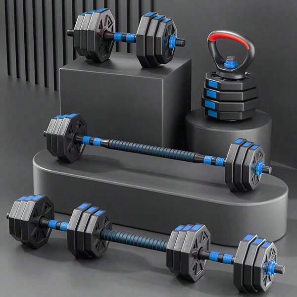 Dumbbell Men's Fitness Equipment Home Adjustable Weight Bell Can Be Used For Men's And Women's Dumbbell Exercise Set Kettlebells