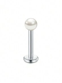 CIZME 1/22 PCS 16G Nhẫn môi Đồ trang sức Labret Nhẫn môi Monroe Đồ trang sức xỏ khuyên bằng rắn cắn Medusa Thép phẫu thuật Conch Tragus Xoắn ốc phía trước Sụn Bông tai Đinh tán Đồ trang sức xỏ khuyên cho phụ nữ Bạc - Bạc - Xem 24