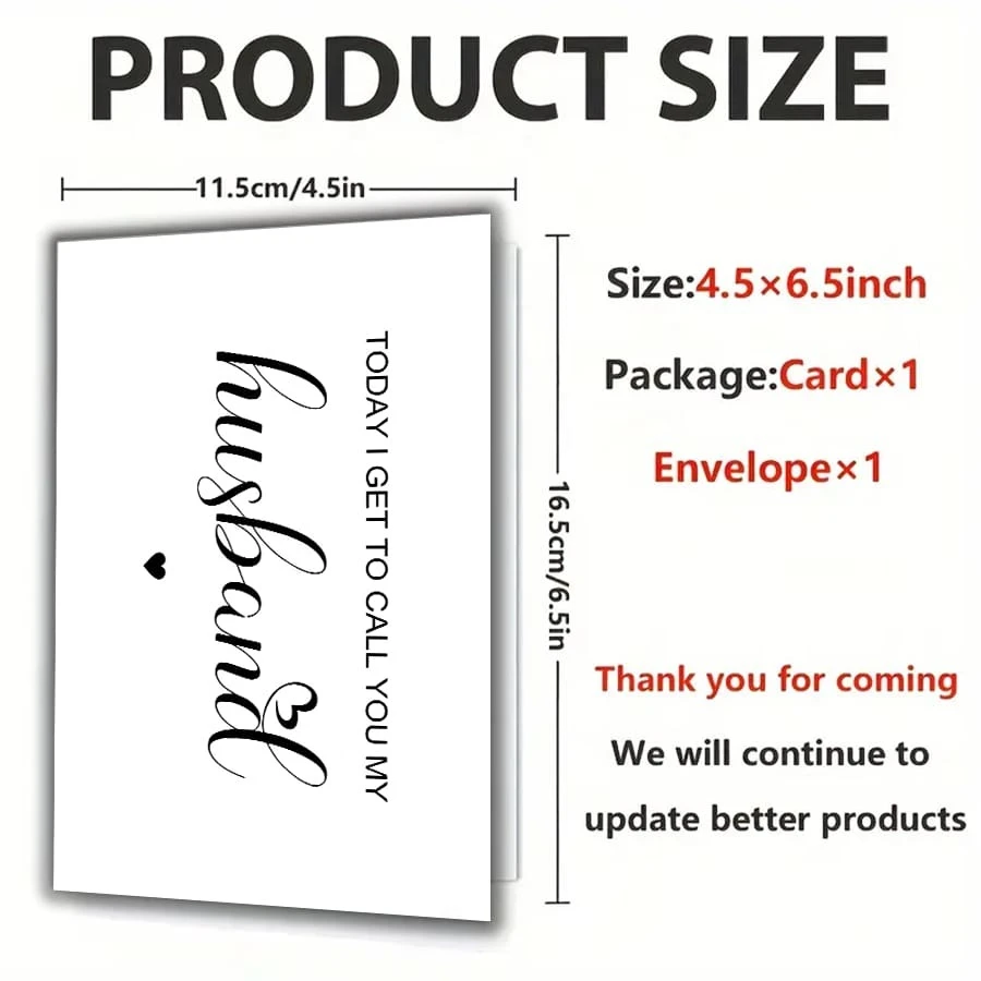 Funny Creative Greeting Card Wedding Day Card For Groom From Bride