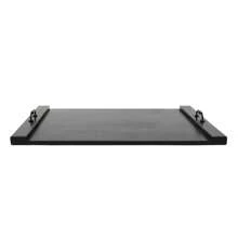 Noodle Board Multiple Wood Stove Counter Space Top Cover Decorative Tray Top Cover For Kitchen Noodle Board Stove Top Covers For Electric Stove And Gas Stove, Sink Cover, Cutting Boards, Serving Tray, 30x22 Inches - Black - View 6