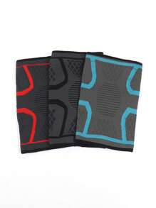 1pc Anti-Slip Knee Pads Breathable Compression Knee Brace For Running, Cycling,Sports, Gym - For Women & Men - Red - View 12