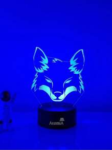 Cruzeirense Table Lamp Gift For Boyfriend Bedroom Decoration Lamp Man Led With 3D Effect Birthday Gift Boy - màu đen - Xem 1