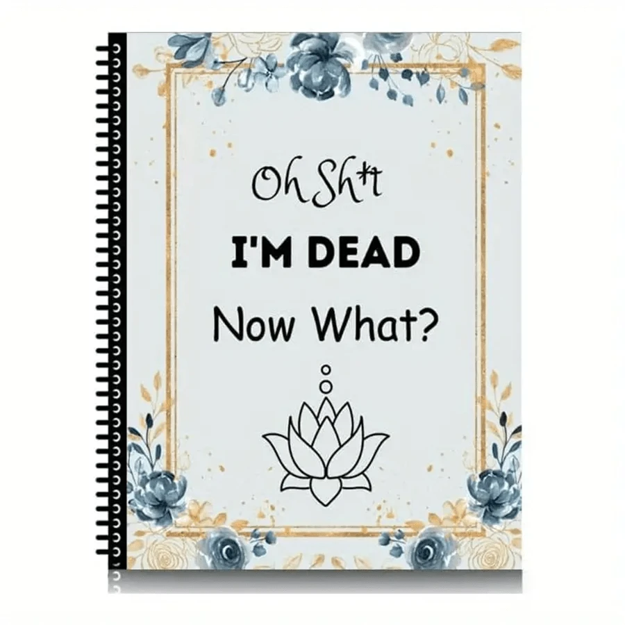 End of life planning workbook guided estate organization journal