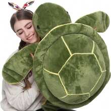 Set de 2 peluches de tortuga marina de peluche suave adorable, juguete de peluche y regalos perfectos para fiesta, decoración de habitación, decoraciones festivas