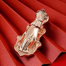 创意贵妇之手复古手册夹手形书签夹贵妇之手金属镀金袖夹 - 均碼 - 查看 3