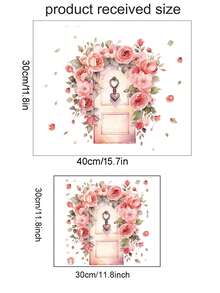 2024 New Flower And Birds Butterfly Design Wall Stickers For Bedroom Living Room Home Decoration Wall Decals PVC Removeable - Multicolor - View 9