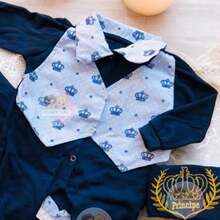 Navy Blue Baby Boy Maternity Outfit Super Comfortable Best Value For Money - 藏蓝色 - 查看 3