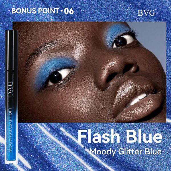 bvg Glitter Liquid Eyeshadow, Pearl Shine Eye Brightening Eye Shadow Long-Lasting Natural Waterproof Eye Makeup Stick