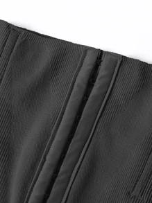 Women High Waist Tummy Control Butt Lifting Slimming Shorts Sexy Booty Shaper Underwear - Black - View 4