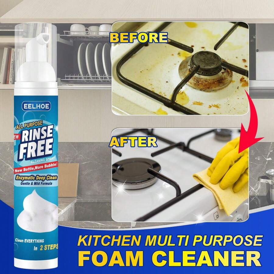 1pc MultiPurpose Kitchen Foam Cleaner For Stove, Cooktop, Exhaust Fan