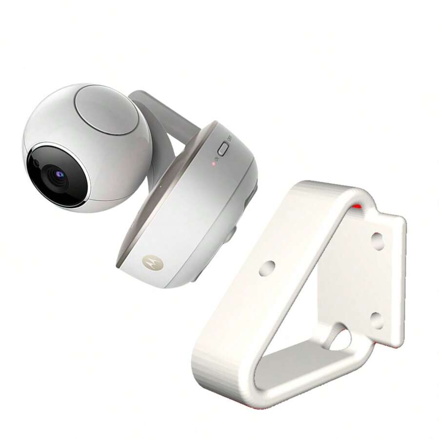 Universal Baby Monitor Wall Mount Motorcycle Roller - trắng - Xem 1