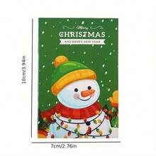 Christmas Decoration 20pcs Cartoon Christmas Mini Notebooks, Portable Pocket-Sized Memo Pads, Student Stationery, Christmas Decorations, Christmas Party Favors, Back To School Supplies, Notebooks - Multicolor - View 10