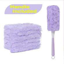 10 Stück, beidseitiges Design, 360 Grad reinigbar. Mikrofaser Mehrzwecktücher für schwere Reinigungsaufgaben, Austauschdüsen - Mühelose Staubentfernung für Elektronik, Möbel, Jalousien und Deckenventilator - (Griff nicht inbegriffen) - Reinigungsmittel, Reinigungszubehör