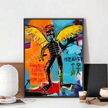 1PC B-Abst-Ract D-Basq-Uiats-APoster No Framed Poster Kraft Club Bar Paper Vintage Poster Wall Art Painting Bedroom Study Stickers Frameless, Canvas