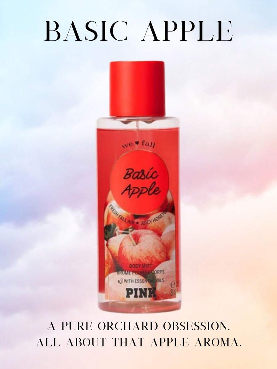 Victoria's Secret VS Body Mist Fragrance Pink Perfume - 基本蘋果 - 查看 1