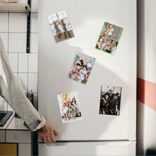 7 sztuk 2x3 Mini Ramki Do Zdjęć, Mini Ramki Do Zdjęć Z Ulepszoną Przezroczystą Ochronną Osłoną, 3-calowy Uchwyt Do Ramki Do Zdjęć - Wielokolorowe - Zobacz 8