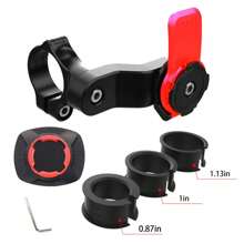 Motorcycle/Bike Phone Holder - Quick Release, For Handlebar Navigation - Black - View 1