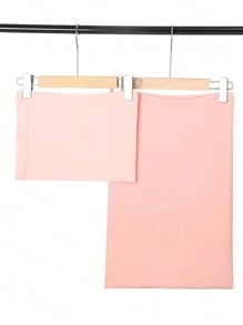 2pcs Women's Viscose Hijab Scarf Set, Wide Hem Solid Color Base Cap, Fashion Breathable Long Scarf, Elegant Comfortable Jersey Hijabs, Suitable For Daily Headscarf Abaya Accessories Women Veil