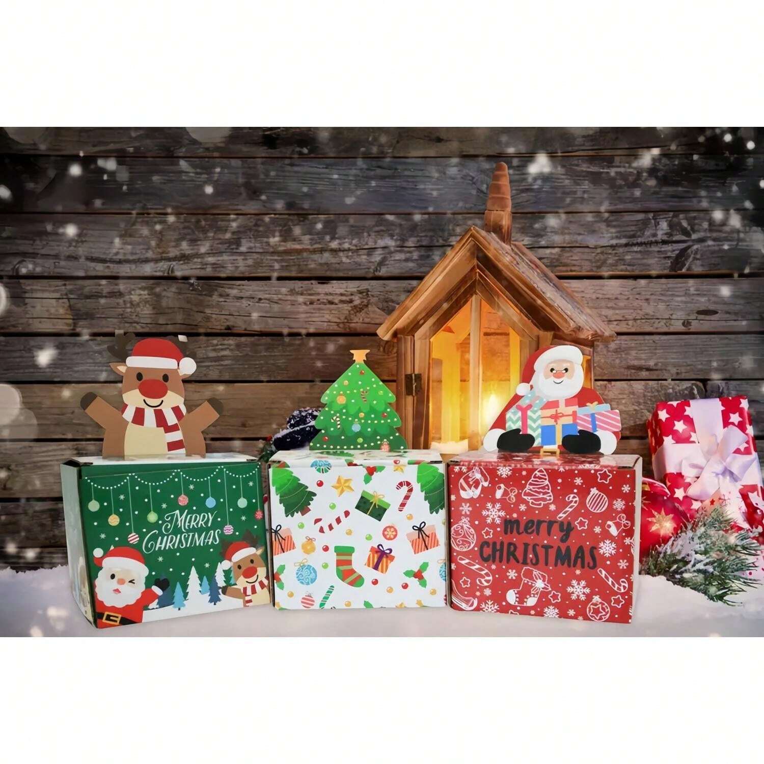 1pc Christmas Money Box For Cash Gift Pull, Surprise Money Gift Boxes