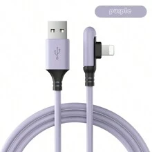 durcord Cable de carga súper largo de 1,8 m/5,9 pies/70,8 pulgadas [Certificado MFi] Cable de carga rápida USB multicolor con adhesivo líquido suave compatible con iPhone 13/12/11 Pro Max/XS MAX/XR/XS/X/8/7 Plus - Color Macarrón compatible con iPhone 14 Pro Max, 14 Pro, 14 Plus, 13 Pro Max, 13 Pro, 13, 12 Pro, 12, 11, XS, XR, 8 Plus, 8, 7, 6, 5, SE, para iPad Lightning, ángulo recto de 90 grados