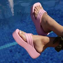 Women's Cloud Slippers In Non-Slip EVA Original Blogger - Màu Hồng baby - Xem 1