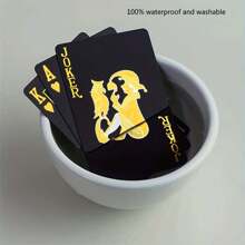 1 Deck Plastic Playing Cards, Christmas, Halloween, Thanksgiving Gift, Game Gift