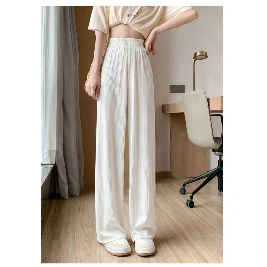 Pantalón Largo de Mujer - Blanco - Ver 1