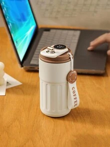 Smart Double-Wall Vacuum Insulated Coffee Cup - Seamless Stainless Steel 316 Design - Perfect For Men & Women, Office & Outdoor Adventures - Durable, Rust-Resistant, Easy-Carry Mug