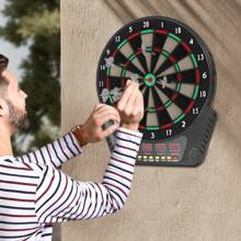 Dartboard Electronic 2024 Updated Electronic Dartboard With 6 Darts E Dartboard Innovative Dart Machine With German Voice-Suitable For Batteries/Adapter