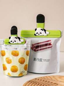 1 Stück Mehrzweck Lebensmittel Verschlussclip - feuchtigkeitsbeständig, Frische erhaltend für Snacks & Teebeutel, robustes Kunststoff Küchenzubehör