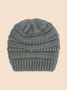 1 szt. Unisexowa czapka beanie dla dzieci w wieku 1-3 lat, ciepła na jesień/zimę