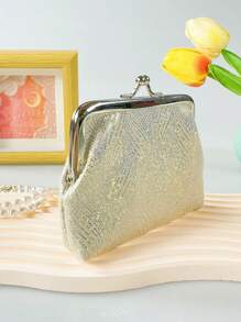 Textured Fabric Small & Card Holder Velvet Material Gifts Essentials Items For Women Wallet Mini Wallet Purse Wallet Coin Wallet