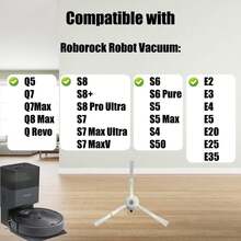 8 件装 Roborock 侧刷替换件适用于 Roborock S8 S8+ S8 Pro Ultra、Q Revo、Q5 Q7 Q7Max Q8 Max、S7 S7 Max Ultra S7 MaxV S6 S6 Pure S5 S5 Max S4 E2 E3 E4 E5 E20 E25 E35 S50 机器人吸尘器 - 白色邊刷8個 - 查看 6