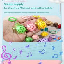 Pieces Of Colorful Night Light Turtle Keychain Blind Box Blind Bag Pendant Accessories, A Small Party Gift. - Multicolor - View 7