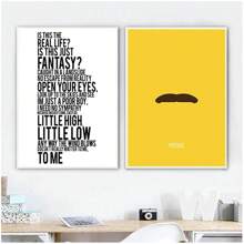 1 pieza Póster con la impresión de la banda Queen y Freddie Mercury, pintura en lienzo del arte de la película Bohemian Rhapsody, decoración de pared estilo hip hop sin marco - Multicolor - Ver 19