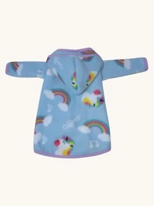 Roupinha Pet Macho Soft Inverno Agasalho Pijama Com Toca e Manga Roupa Cachorro e Gato