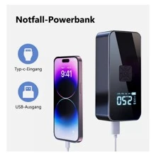 LCD Electric Battery Air Pump Car Bicycle Tire Compressor 150PSI Portable Tire Inflator For Quick Inflation Of Cars, SUVs, Motorcycles And Bicycles Automatically Stop Inflation Various Devices With PSI, KPa, BAR And KG/CM For Quick Switching. Large LCD Display With LED Flashlight - Black - View 2