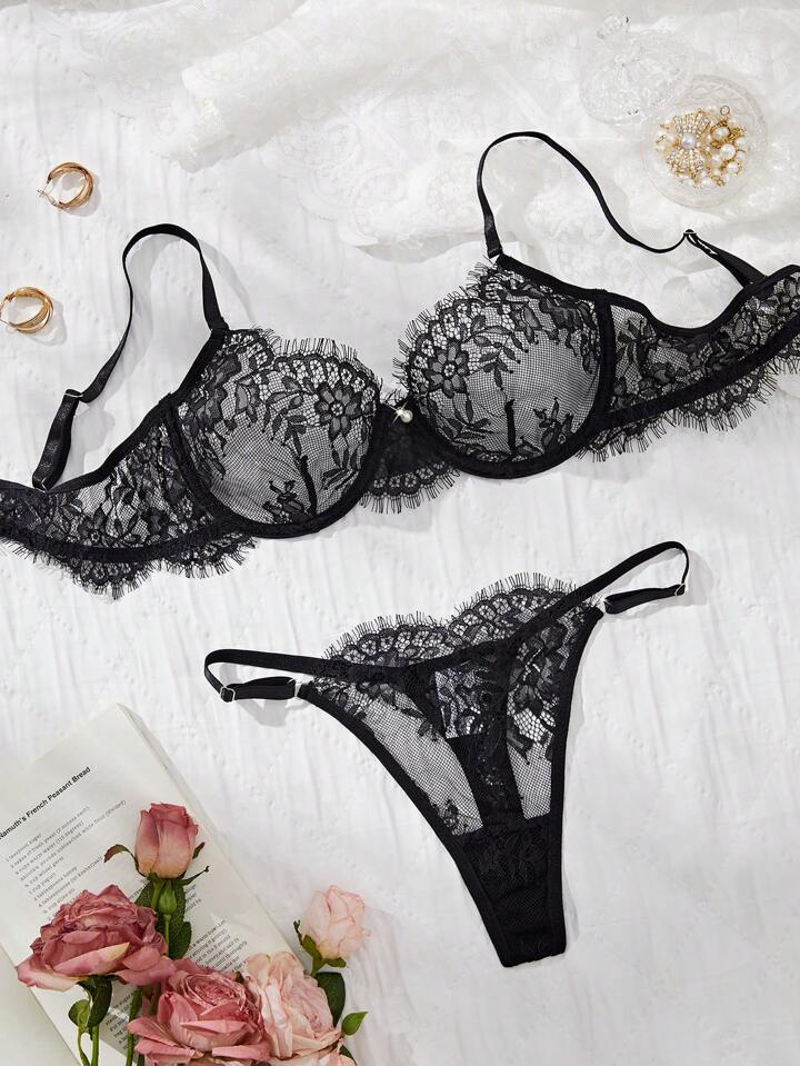 Shein Lenceria Lenceria En Shein Ripley SET DE LENCERÍA MUJER - Technical View