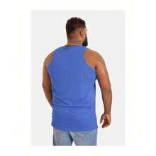 Duke D555 Mens Fabio-2 Kingsize Muscle Vest (Blue) - Blue - View 2