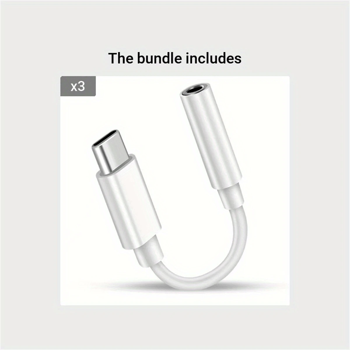 USBC To 3.5mm Headphone Jack Adapter Adapter Male And Female