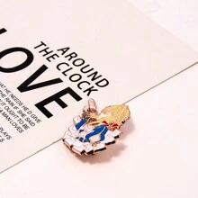 1PC Trâm cài áo Violet Evergarden Huy hiệu kim loại hoạt hình Violet Evergarden Cos Túi quần áo Phụ kiện Trang sức Quà tặng - Nhiều màu - Xem 7