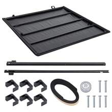 MERXENG Truck Bed Tonneau Cover For For-D Rang-Er, CHEINAUTO Soft Roll Up Truck Bed Tonneau Cover For For-D Rang-Er 5ft 2019-2023 - Black - View 6