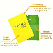 1 Piece Of Yellow Banana Storage Bag, Preventing Ripening, Banana Storage Bag, Lightweight, Easy To Wash, Durable Fruit Storage Box, Kitchen Vegetable And Fruit Fresh Storage Bag, Kitchen Supplies