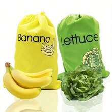 1 Piece Of Yellow Banana Storage Bag, Preventing Ripening, Banana Storage Bag, Lightweight, Easy To Wash, Durable Fruit Storage Box, Kitchen Vegetable And Fruit Fresh Storage Bag, Kitchen Supplies